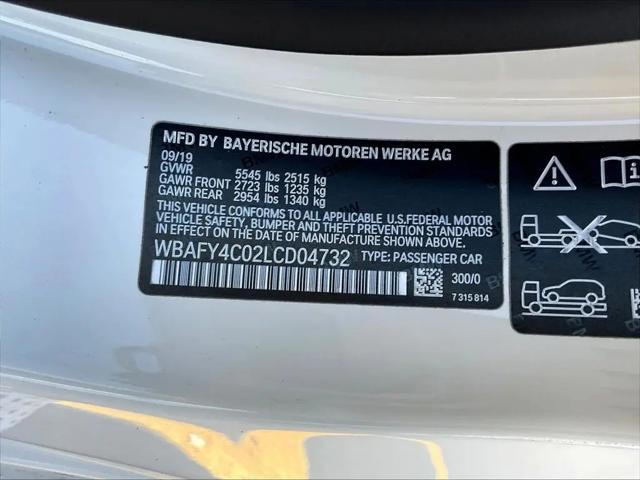 2020 BMW M8 xDrive
