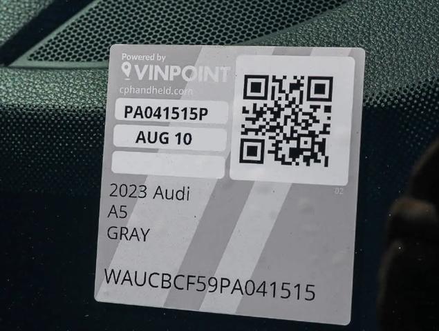 2023 Audi A5 Sportback Premium Plus 40 TFSI quattro S tronic
