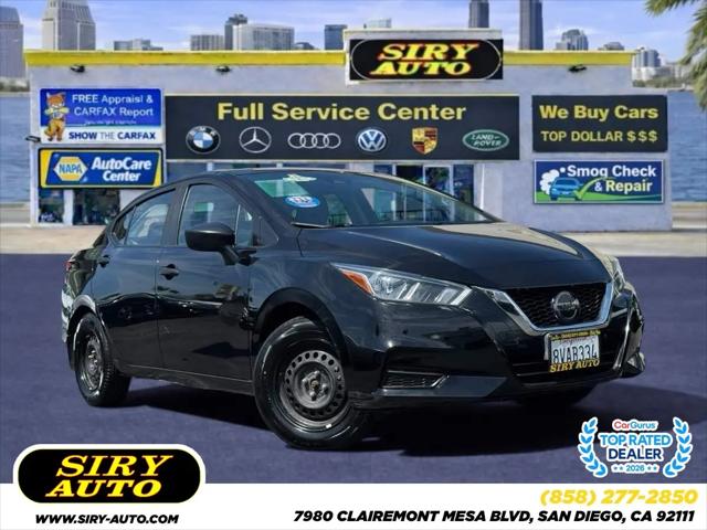 2021 Nissan Versa S 5-Speed Manual Transmission for sale in San Diego, CA
