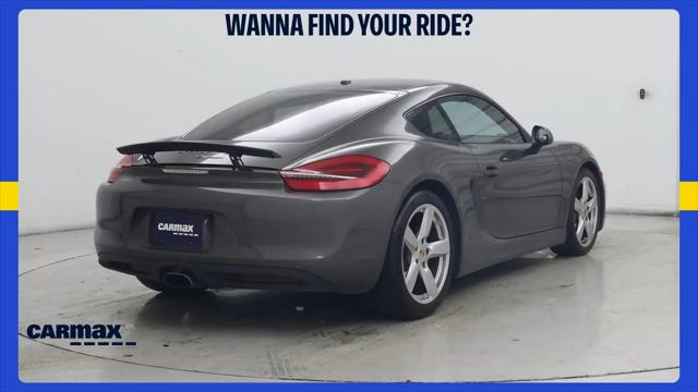 2016 Porsche Cayman Black Edition