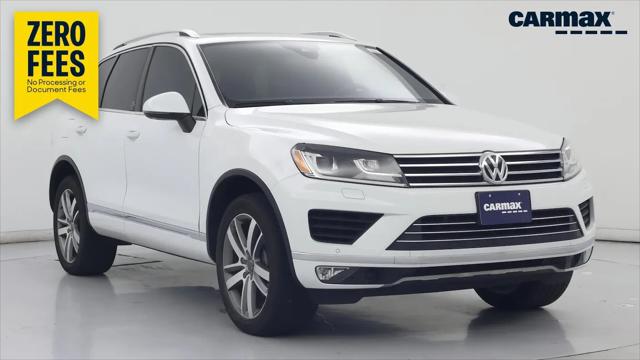 2017 Volkswagen Touareg V6 Wolfsburg Edition for sale in Irving, TX