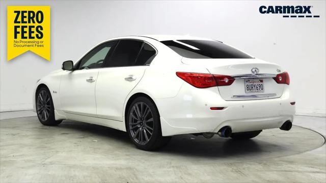 2016 INFINITI Q50 3.0t Red Sport 400 for sale in Costa Mesa, CA