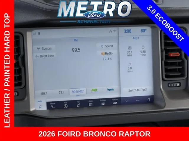 2026 Ford Bronco Raptor