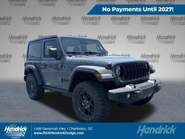2026 Jeep Wrangler 2-Door Willys 4x4 for sale in Charleston, SC