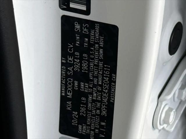 2025 Kia K4 EX