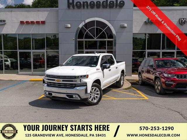 2021 Chevrolet Silverado 1500 4WD Crew Cab Short Bed LTZ for sale in Honesdale, PA