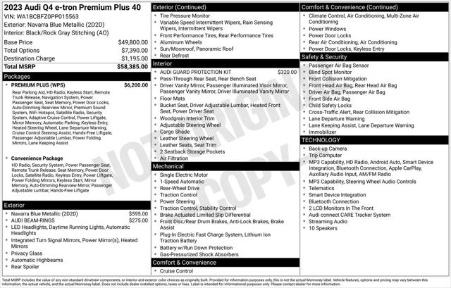 2023 Audi e-tron Premium Plus 40 RWD for sale in Thousand Oaks, CA