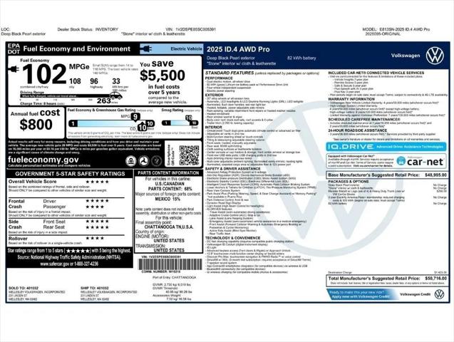 2025 Volkswagen ID.4 AWD Pro