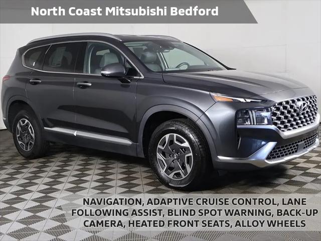 2023 Hyundai Santa Fe Hybrid Blue for sale in Bedford, OH
