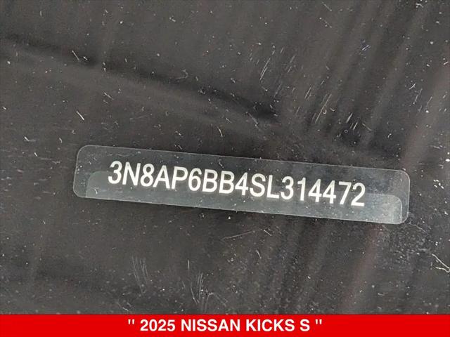 2025 Nissan Kicks S Intelligent AWD