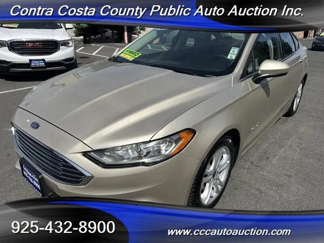 2018 Ford Fusion Hybrid S for sale in Pittsburg, CA