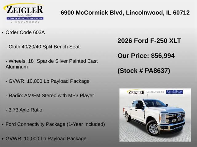 2026 Ford F-250 XLT