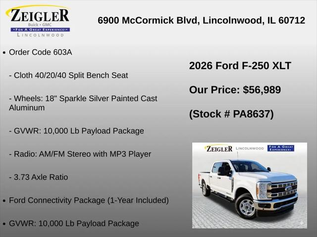 2026 Ford F-250 XLT