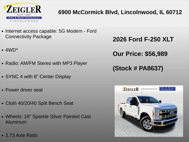 2026 Ford F-250 XLT