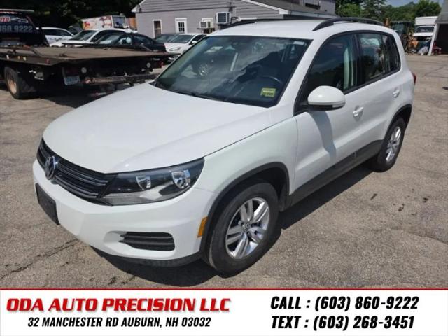 2016 Volkswagen Tiguan S for sale in Auburn, NH