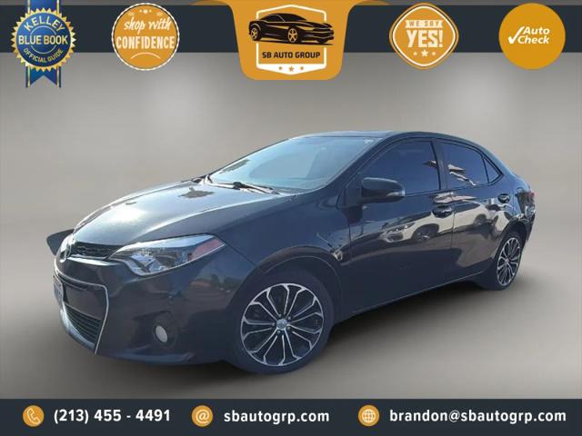 2015 Toyota Corolla S for sale in Gardena, CA