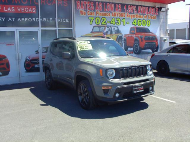 2021 Jeep Renegade 80th Anniversary 4x4 for sale in Las Vegas, NV