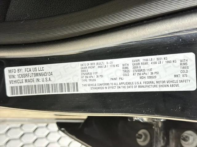 2021 Ram 1500 Laramie Crew Cab 4x4 57 Box