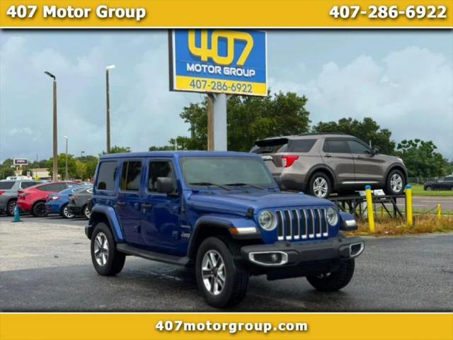 2018 Jeep Wrangler Unlimited Sahara 4x4 for sale in Orlando, FL