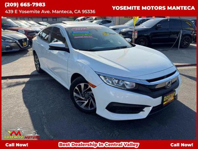 2017 Honda Civic EX for sale in Manteca, CA