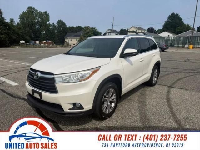 2015 Toyota Highlander XLE V6 for sale in Providence, RI