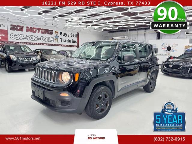2016 Jeep Renegade Sport for sale in Cypress, TX