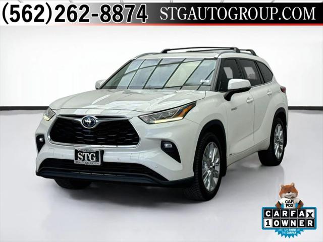 2021 Toyota Highlander Hybrid Limited for sale in Montclair, CA