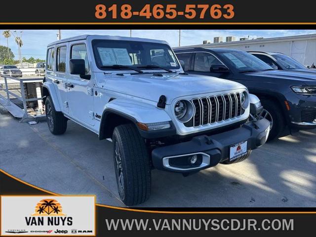 2025 Jeep Wrangler 4-Door Sahara 4x4 for sale in Van Nuys, CA