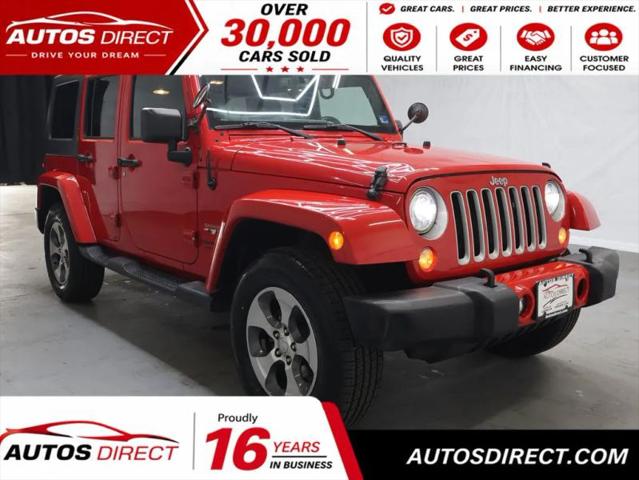 2018 Jeep Wrangler JK Unlimited Sahara 4x4 for sale in Fredericksburg, VA