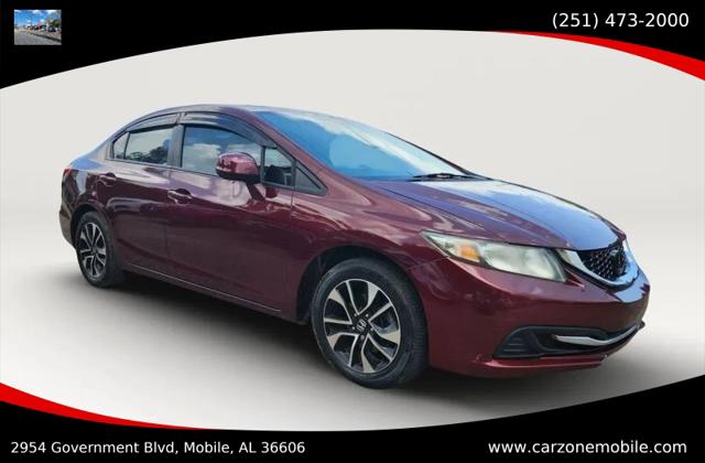 2015 Honda Civic EX for sale in Mobile, AL