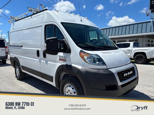2021 Ram ProMaster Cargo Van High Roof 136 WB for sale in Miami, FL