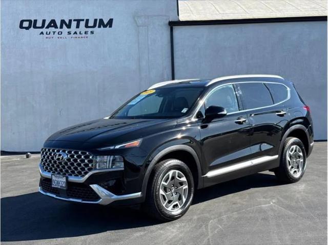 2023 Hyundai Santa Fe Hybrid Blue for sale in Garden Grove, CA