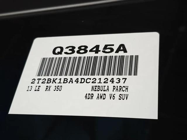 2013 Lexus RX 350 RX 350
