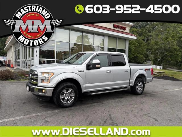 2016 Ford F-150 WOW 4X4 SUPER CREW LOADED LARIAT 3.5L V6 ECOBOOST! for sale in Salem, NH
