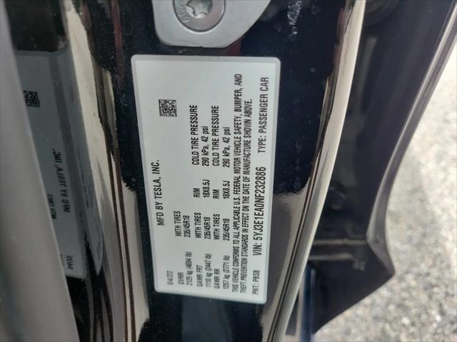 2022 Tesla Model 3 Rear-Wheel Drive
