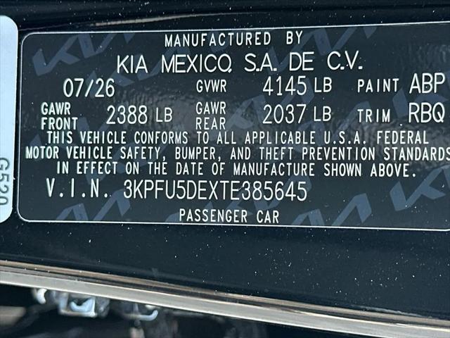 2026 Kia K4 GT-Line