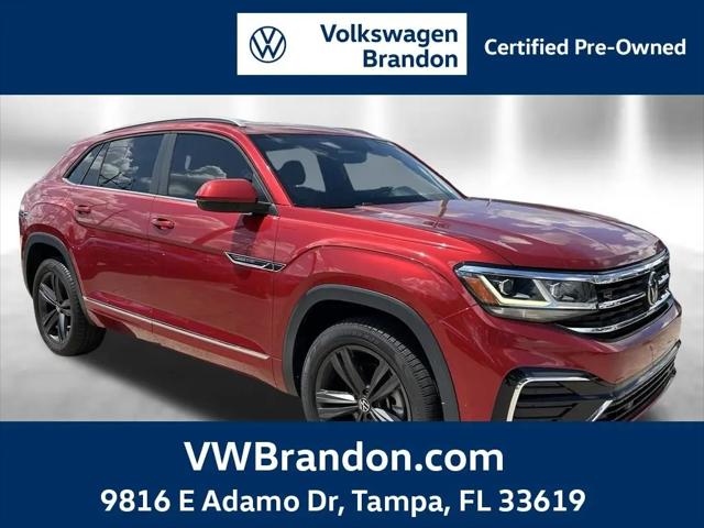 2021 Volkswagen Atlas Cross Sport 3.6L V6 SE w/Technology R-Line for sale in Tampa, FL