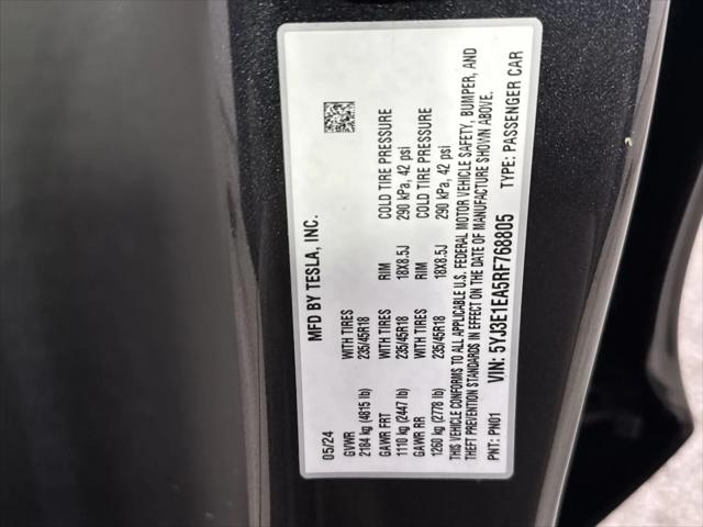 2024 Tesla Model 3 Model 3