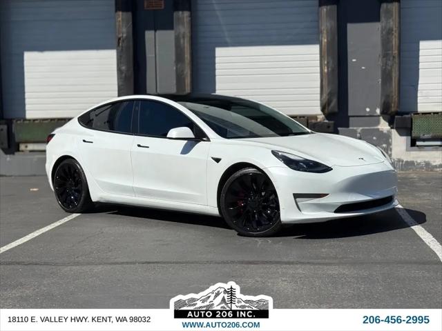 2021 Tesla Model 3 Performance Dual Motor All-Wheel Drive for sale in Kent, WA