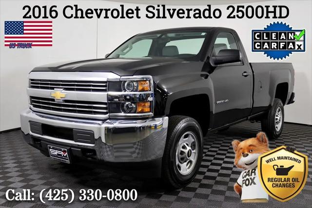 2016 Chevrolet Silverado 2500HD Work Truck for sale in Lynnwood, WA