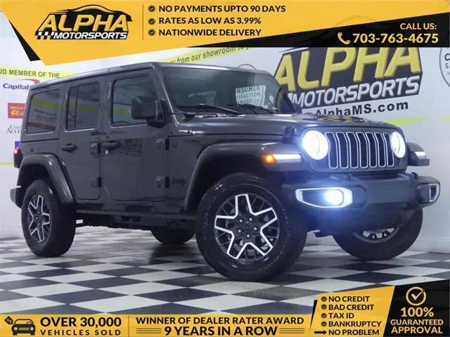 2025 Jeep Wrangler 4-Door Sahara 4x4 for sale in Manassas, VA
