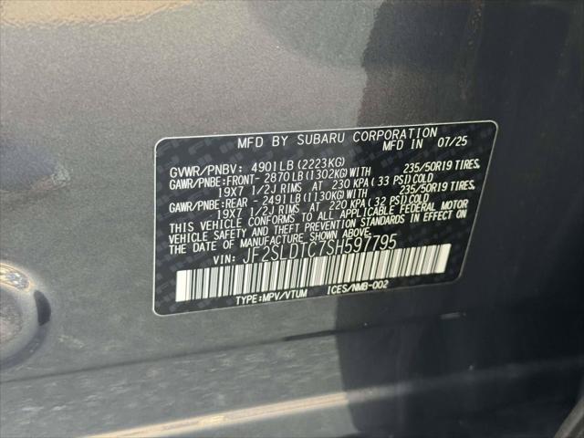 2025 Subaru Forester Touring
