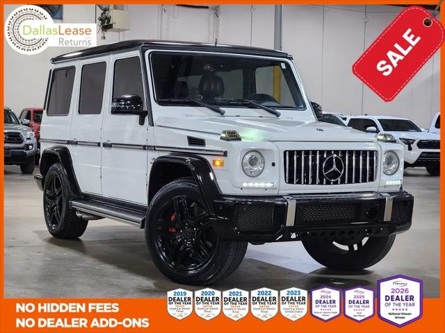 2016 Mercedes-Benz AMG G 63 4MATIC for sale in Dallas, TX