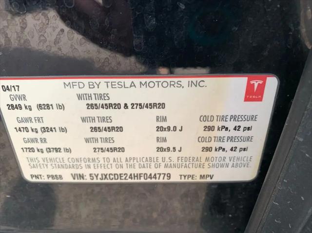 2017 Tesla Model X 75D