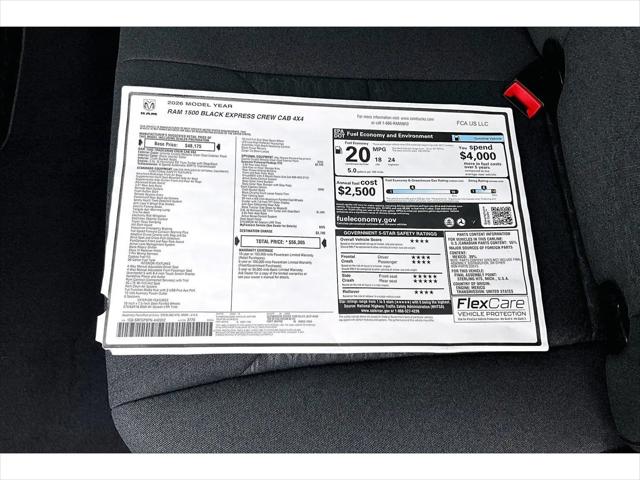 2026 Ram 1500 Express Crew Cab 4x4 57 Box
