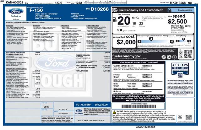 2021 Ford F-150 XLT