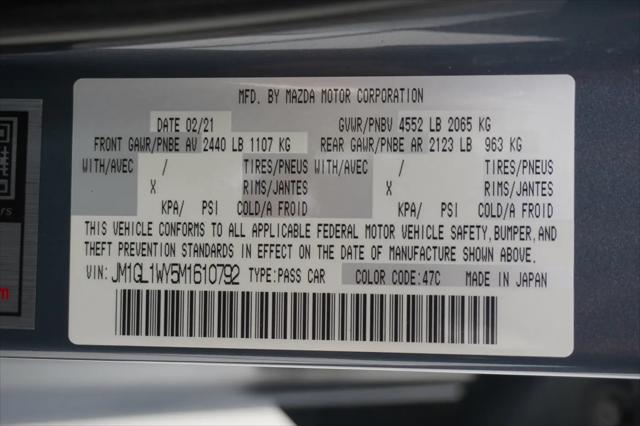 2021 Mazda Mazda6 Carbon Edition