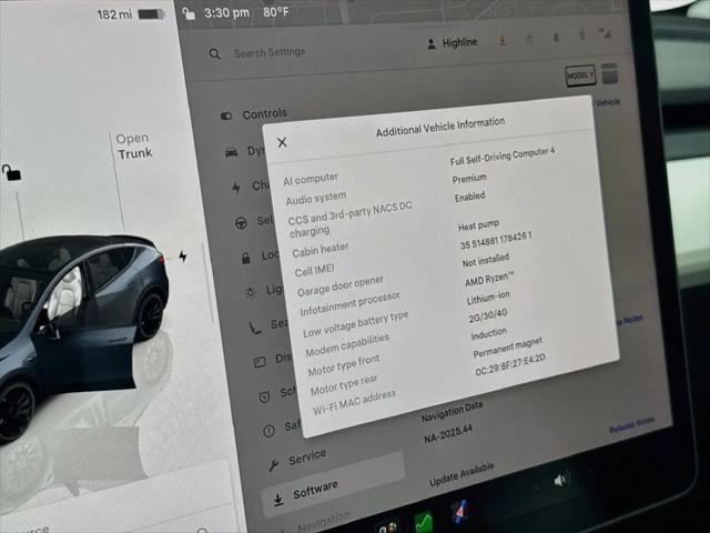 2025 Tesla Model Y Performance Dual Motor All-Wheel Drive