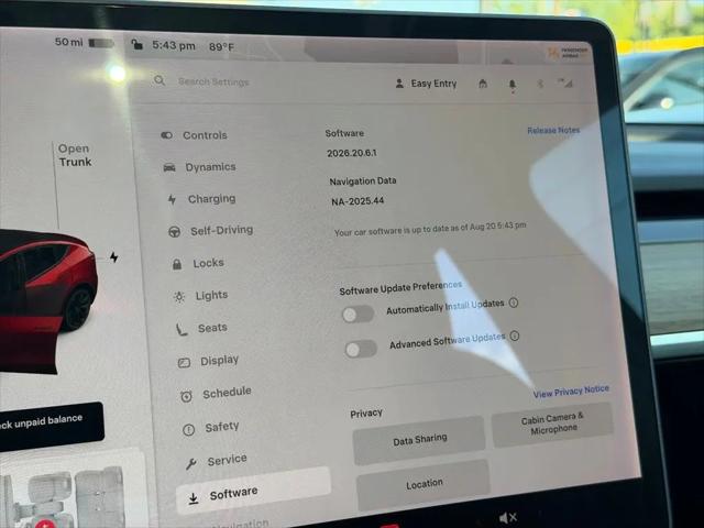 2021 Tesla Model Y Standard Range Rear-Wheel Drive