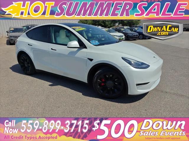 2022 Tesla Model Y Performance Dual Motor All-Wheel Drive for sale in Fresno, CA